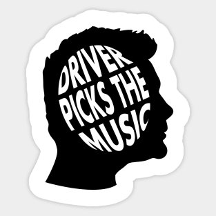 Supernatural Silhouette - Dean Sticker